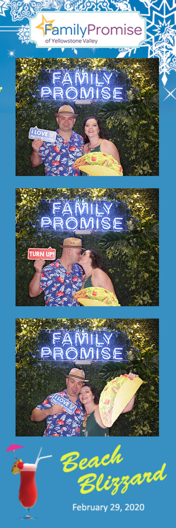 Beach Blizzard Party for a Promise- A Toast To 15 Years! | View more photos from the event at gallery.photoboothbillings.com/u/PhotoBoothBillings/Beach-Blizzard-Party-for-a-Promise-A-Toast-To-15-Years